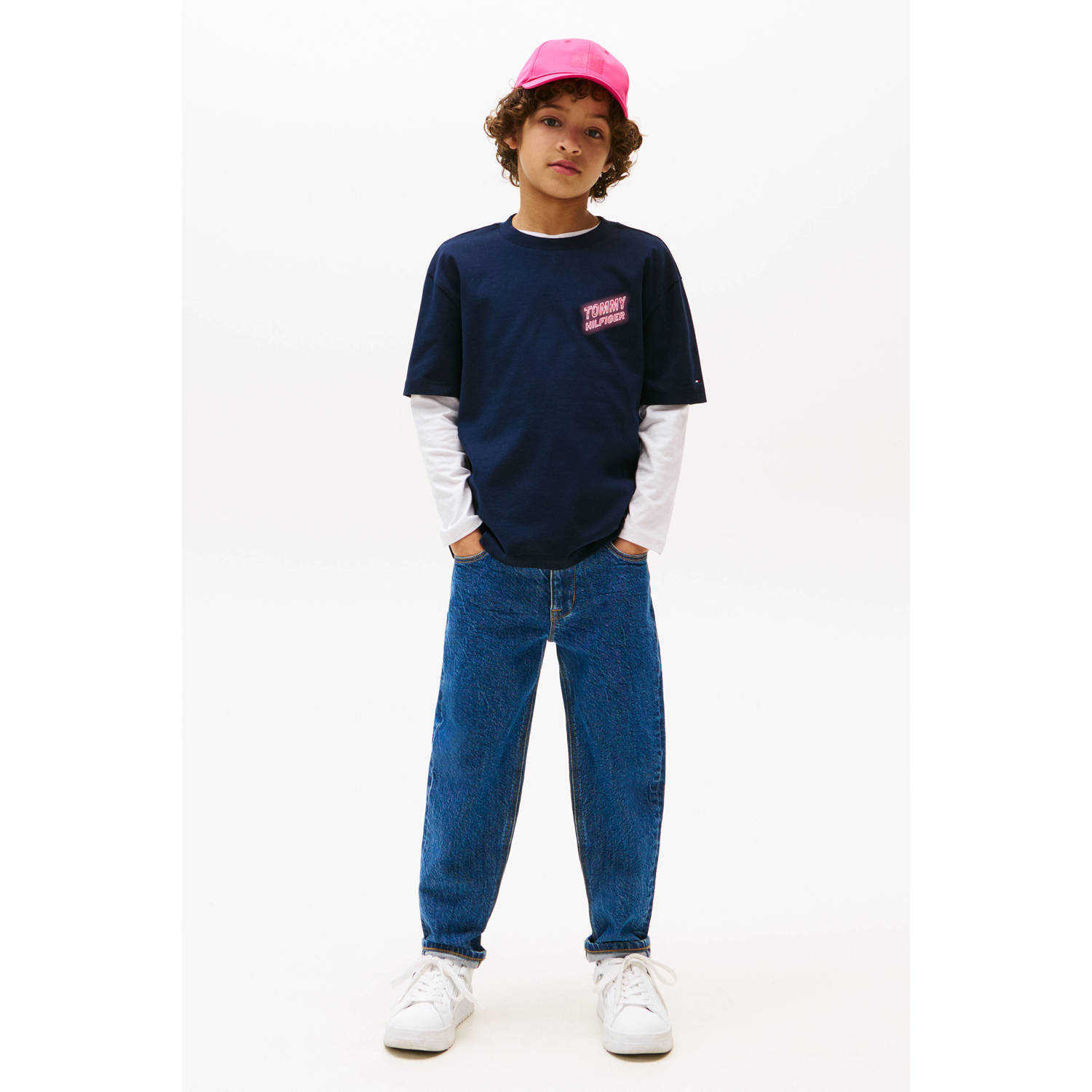 Tommy Hilfiger T-shirt donkerblauw