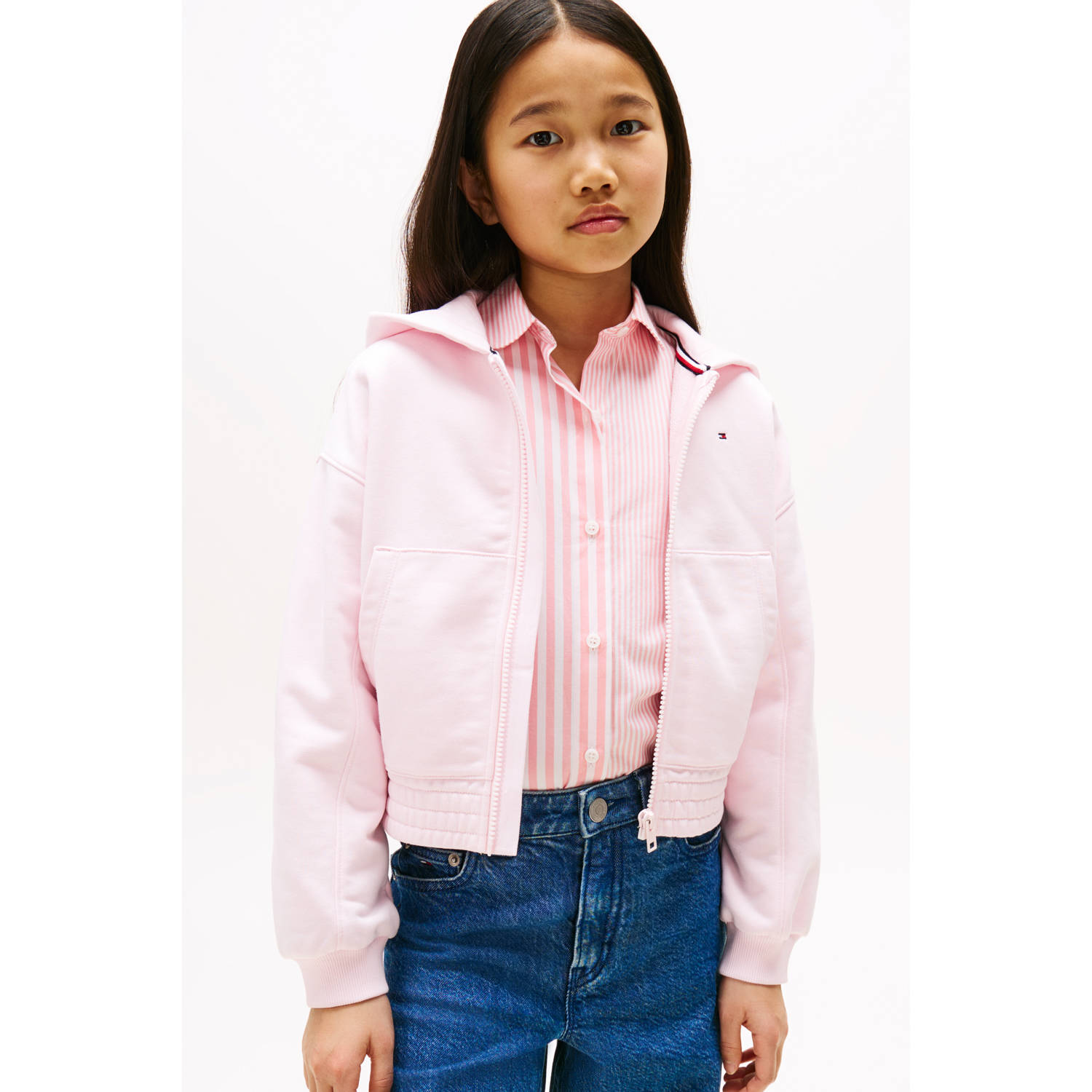 Tommy Hilfiger sweatvest roze