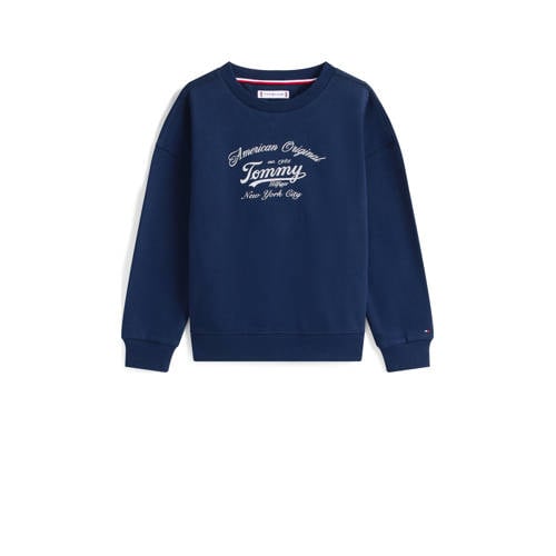 Tommy Hilfiger sweater donkerblauw afbeelding