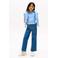 Tommy Hilfiger T-shirt rib gebreid lichtblauw