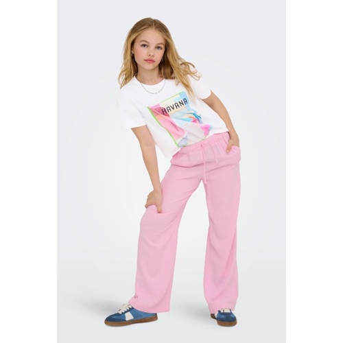 KIDS ONLY GIRL straight casual broek roze afbeelding