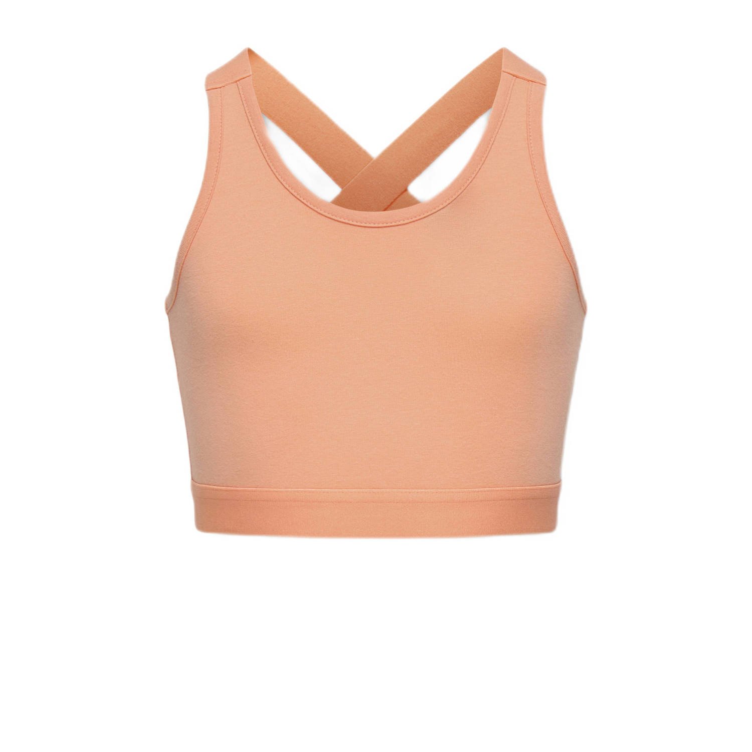 ONLY KIDS GIRL haltertop zalm