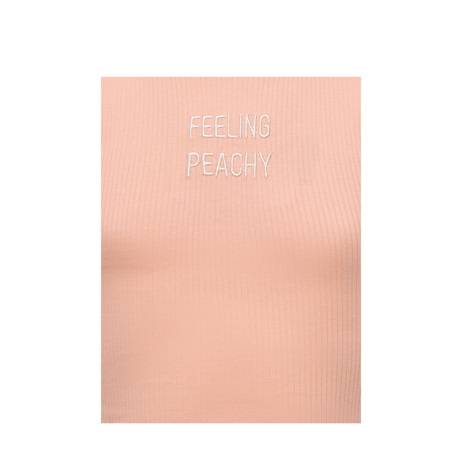 ONLY KIDS GIRL mouwloze top zalm