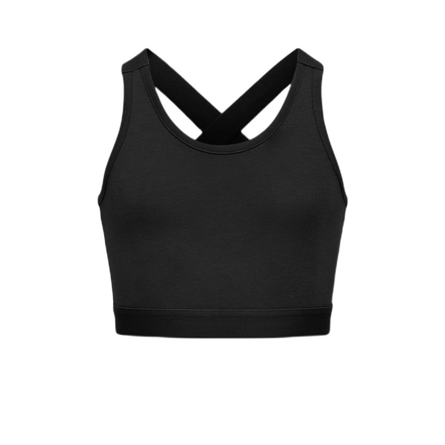 ONLY KIDS GIRL haltertop zwart