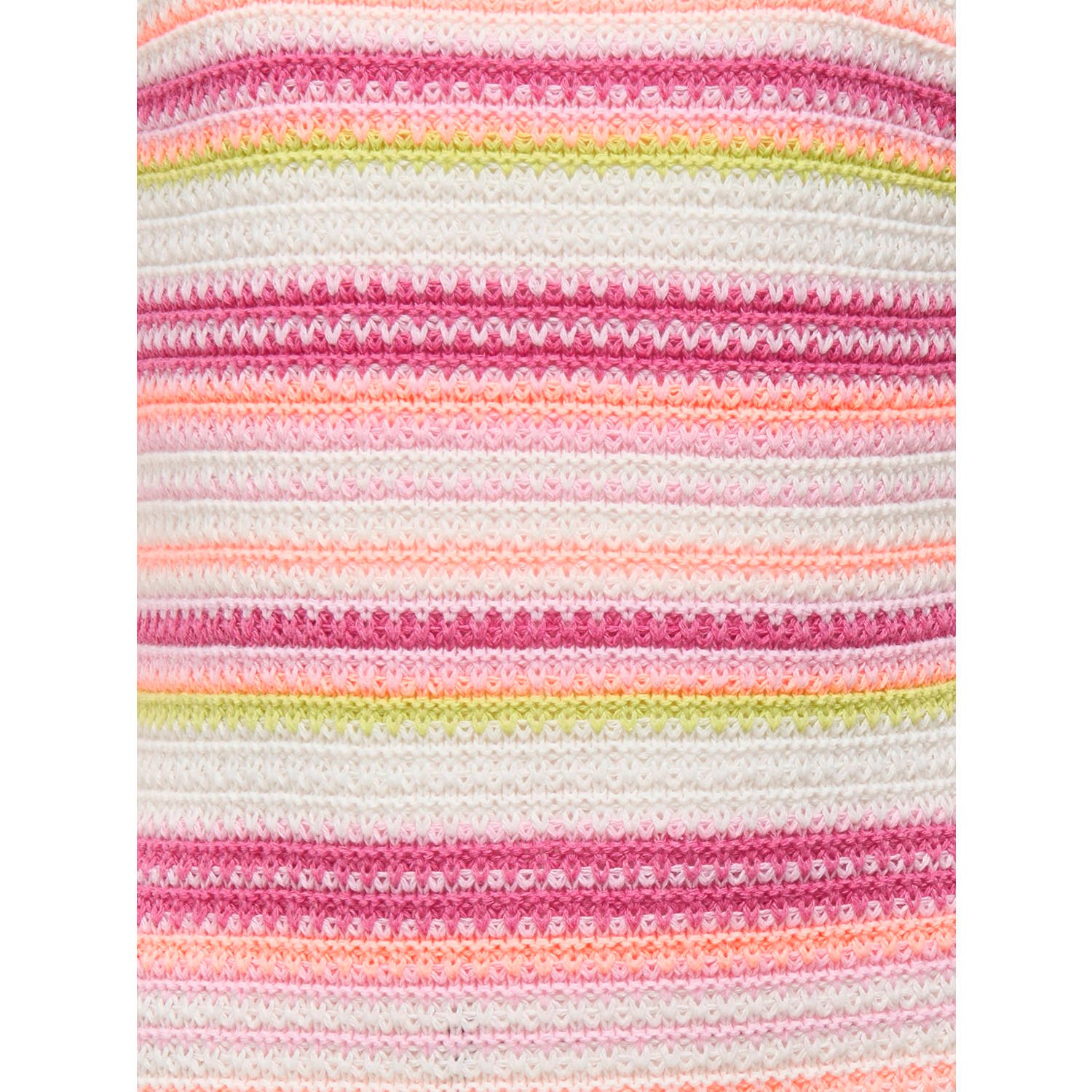 ONLY KIDS GIRL jurk gebreid roze