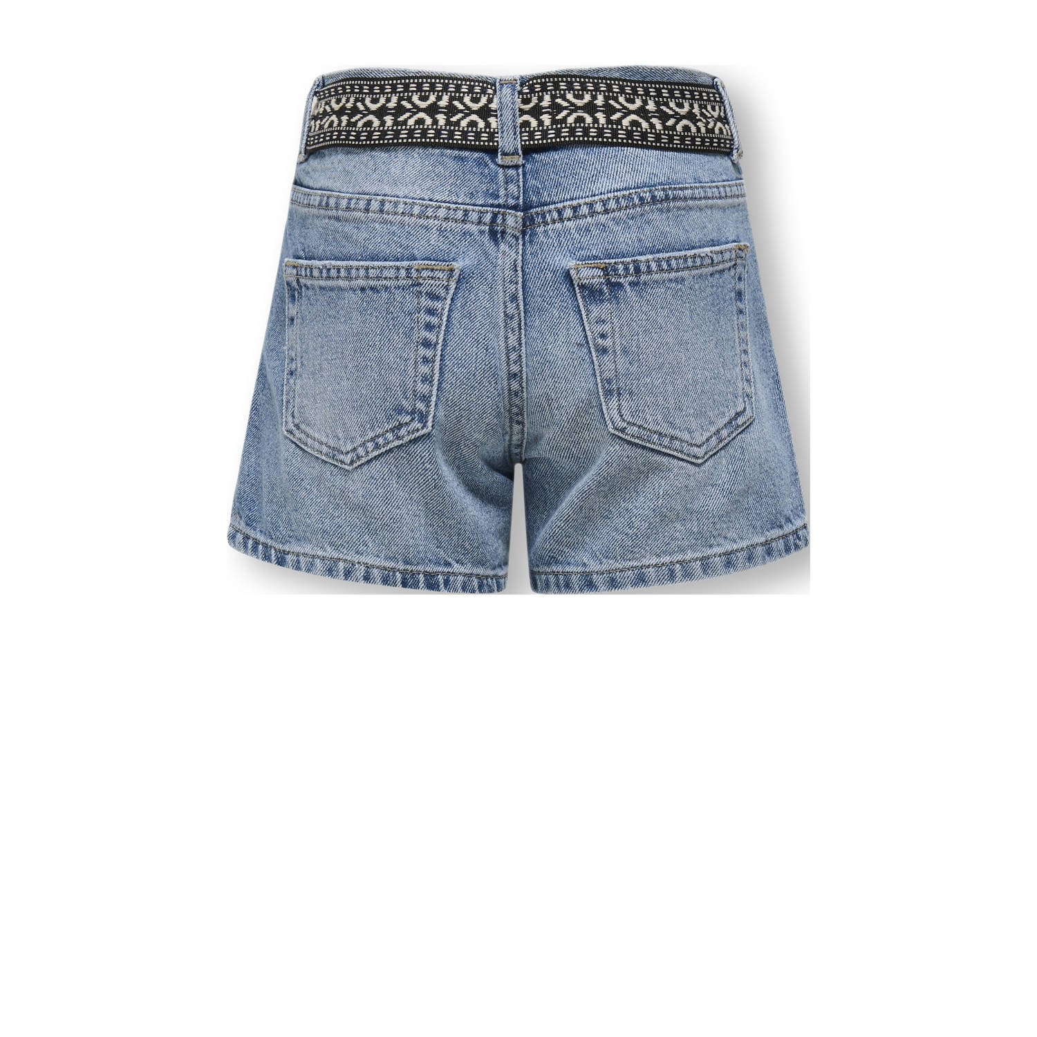 ONLY KIDS GIRL denim straight short medium blue denim