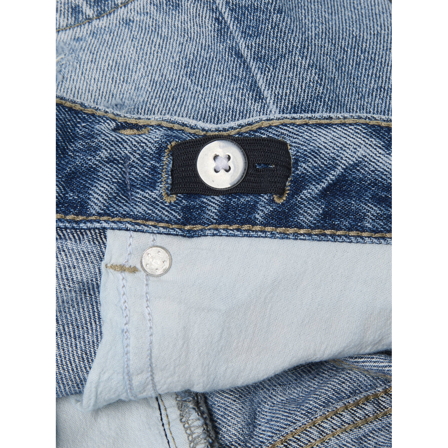 ONLY KIDS GIRL denim straight short medium blue denim