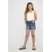 KIDS ONLY GIRL denim straight short medium blue denim
