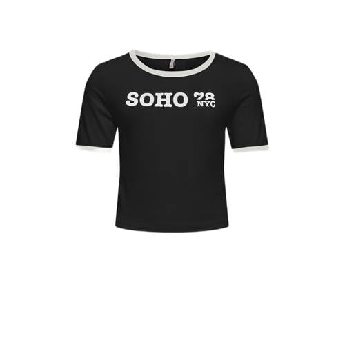 KIDS ONLY GIRL T-shirt zwart afbeelding
