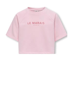 sweater roze gebreid