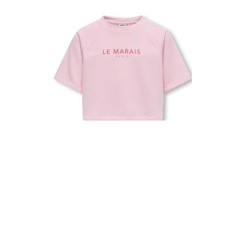 KIDS ONLY GIRL sweater roze gebreid afbeelding
