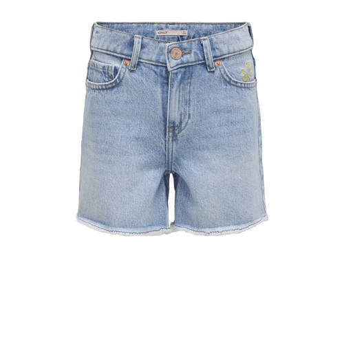 KIDS ONLY GIRL regular denim short light blue denim afbeelding