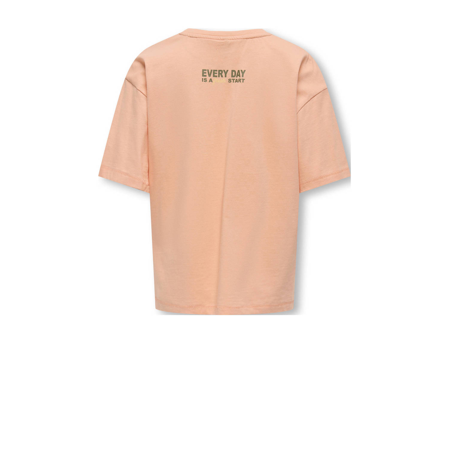 ONLY KIDS GIRL T-shirt zalm