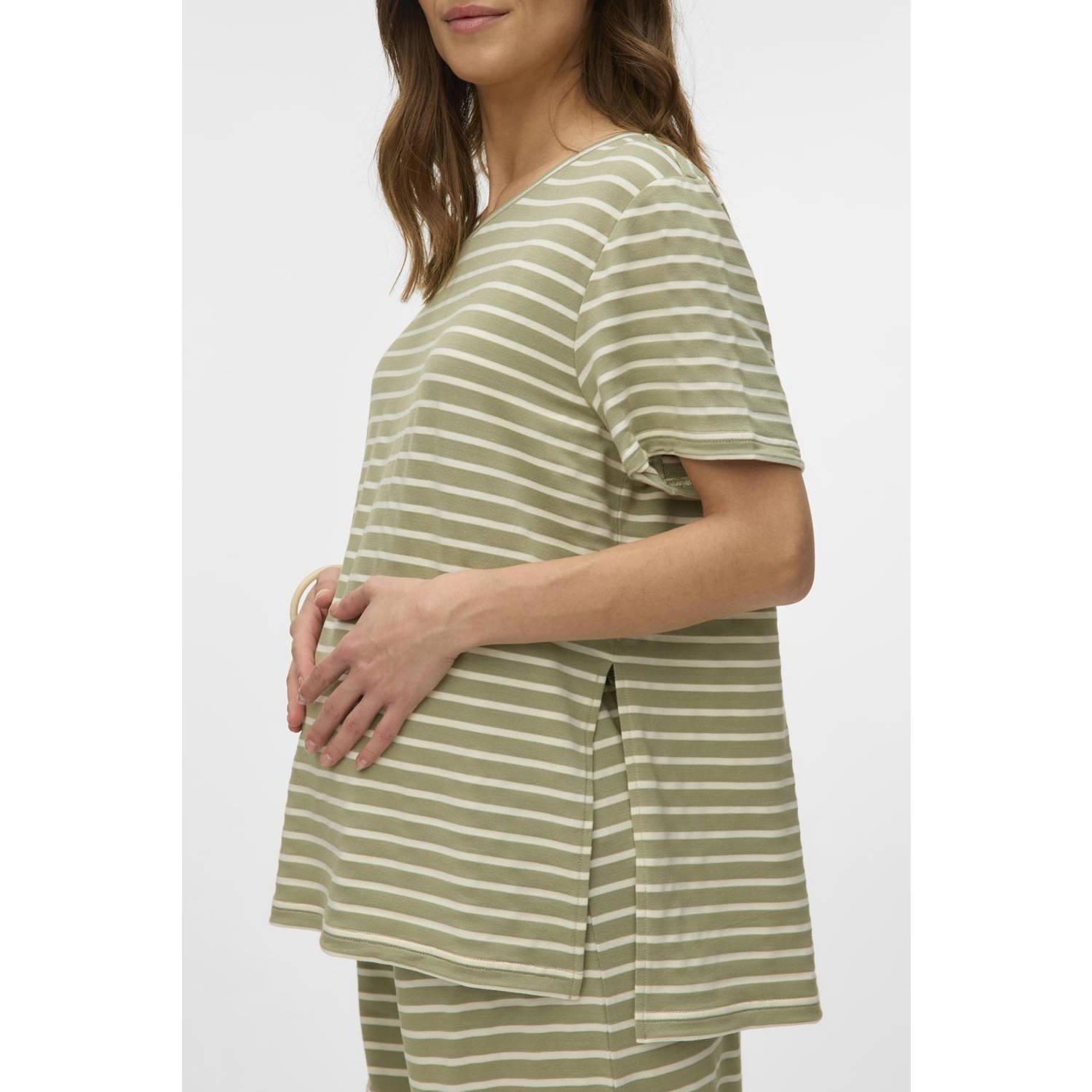 MAMALICIOUS zwangerschaps T-shirt groen