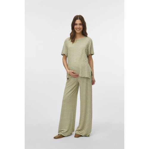 MAMALICIOUS zwangerschaps T-shirt groen afbeelding