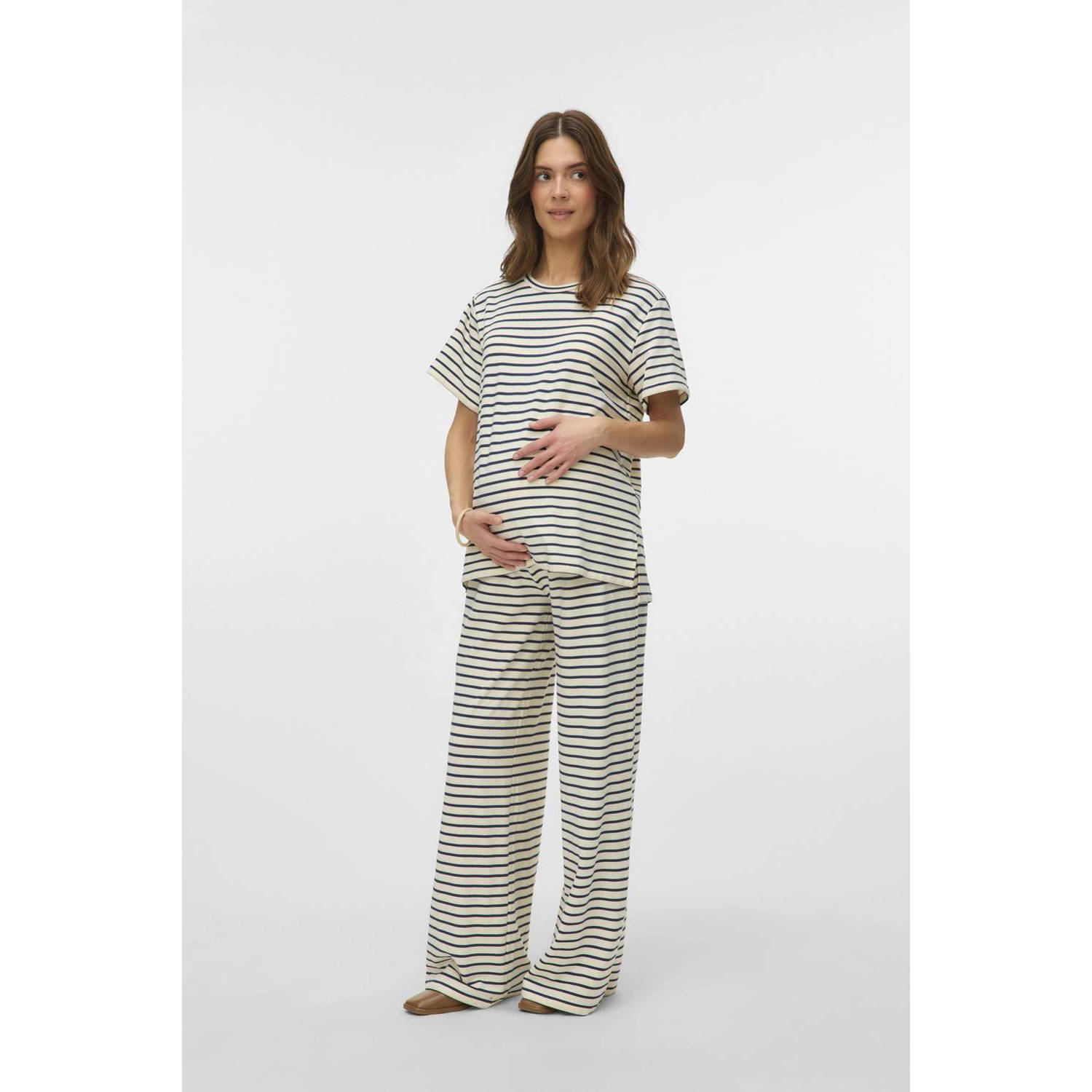 MAMALICIOUS zwangerschaps T-shirt ecru