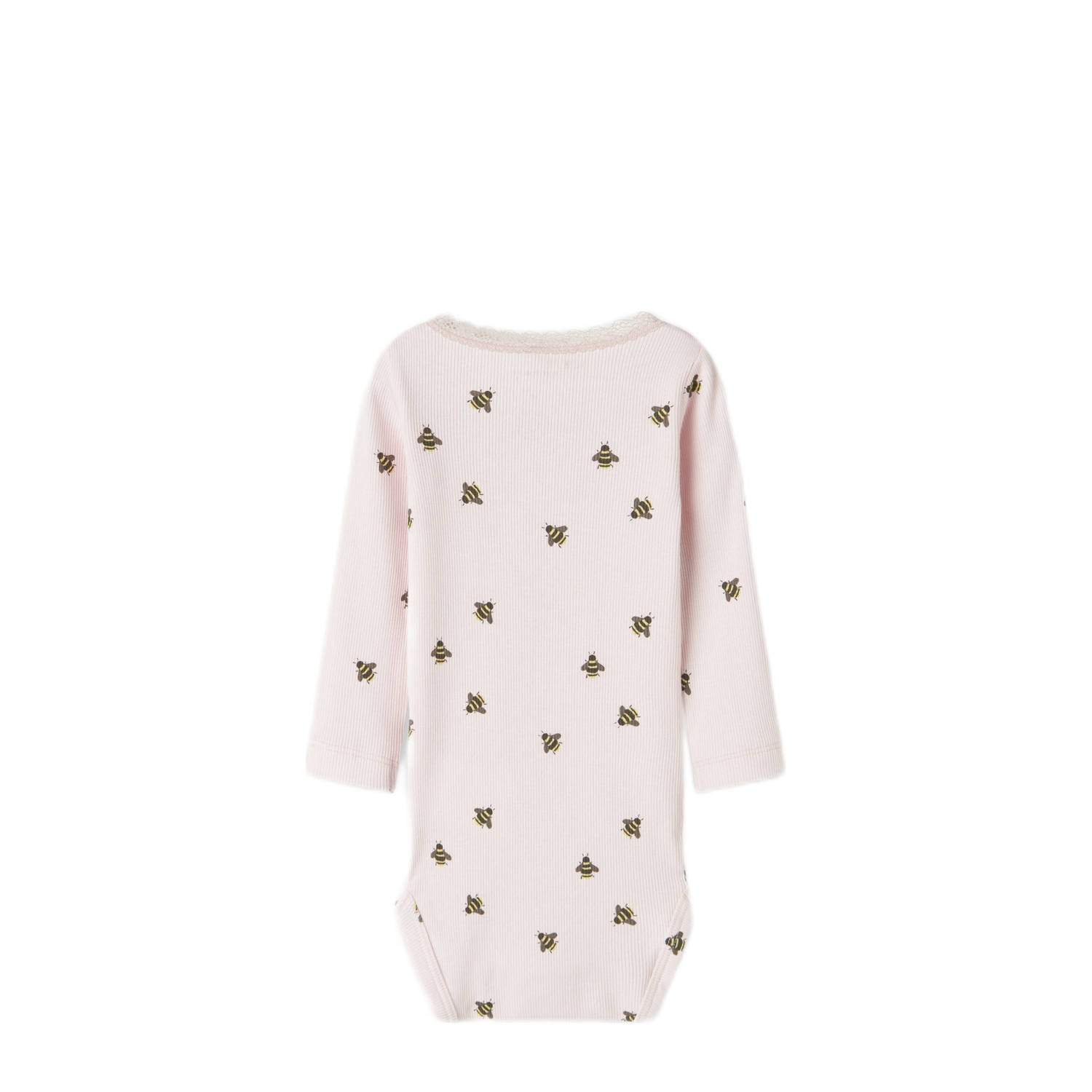 NAME IT BABY newborn romper lichtroze