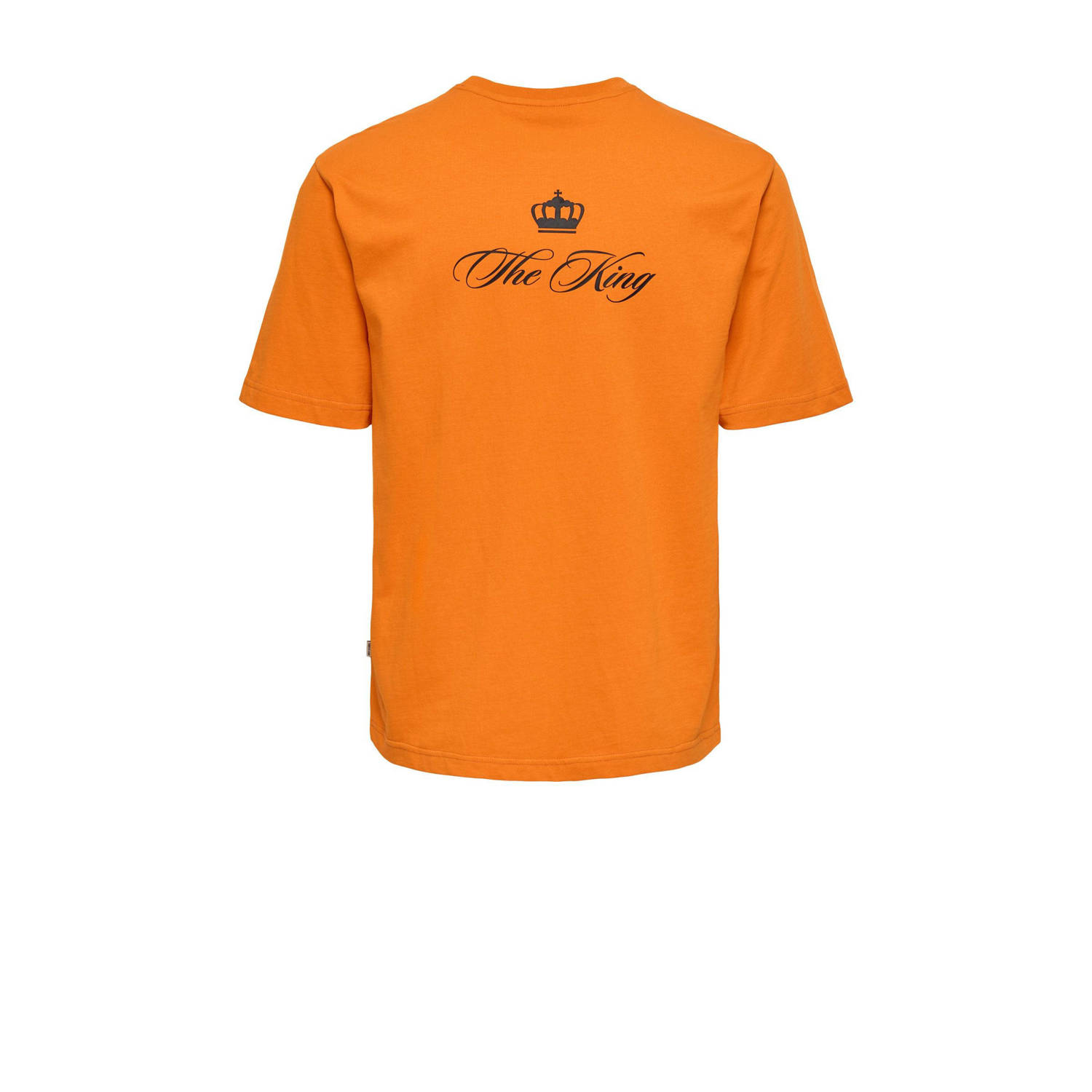 ONLY & SONS T-shirt oranje