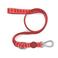 Morso hondenriem Verstelbaar Lipstick Roze 75-230X1,5 cm