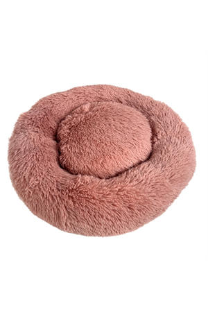 hondenmand Fluffy Roze 65x65x15 cm