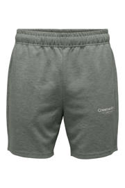 thumbnail: ONLY & SONS regular sweatshort groen
