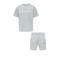 ONLY & SONS T-shirt met sweatshort grijs - (set van 2)