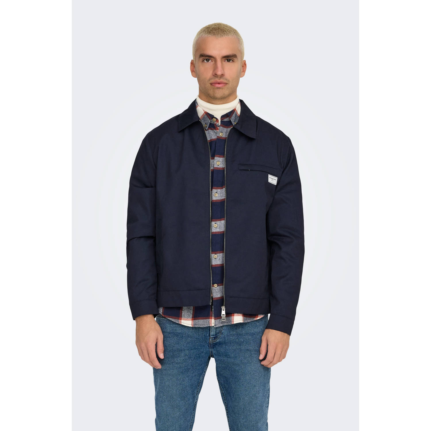 ONLY & SONS jack donkerblauw