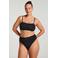 Hunkemöller high waist string Smooth zwart