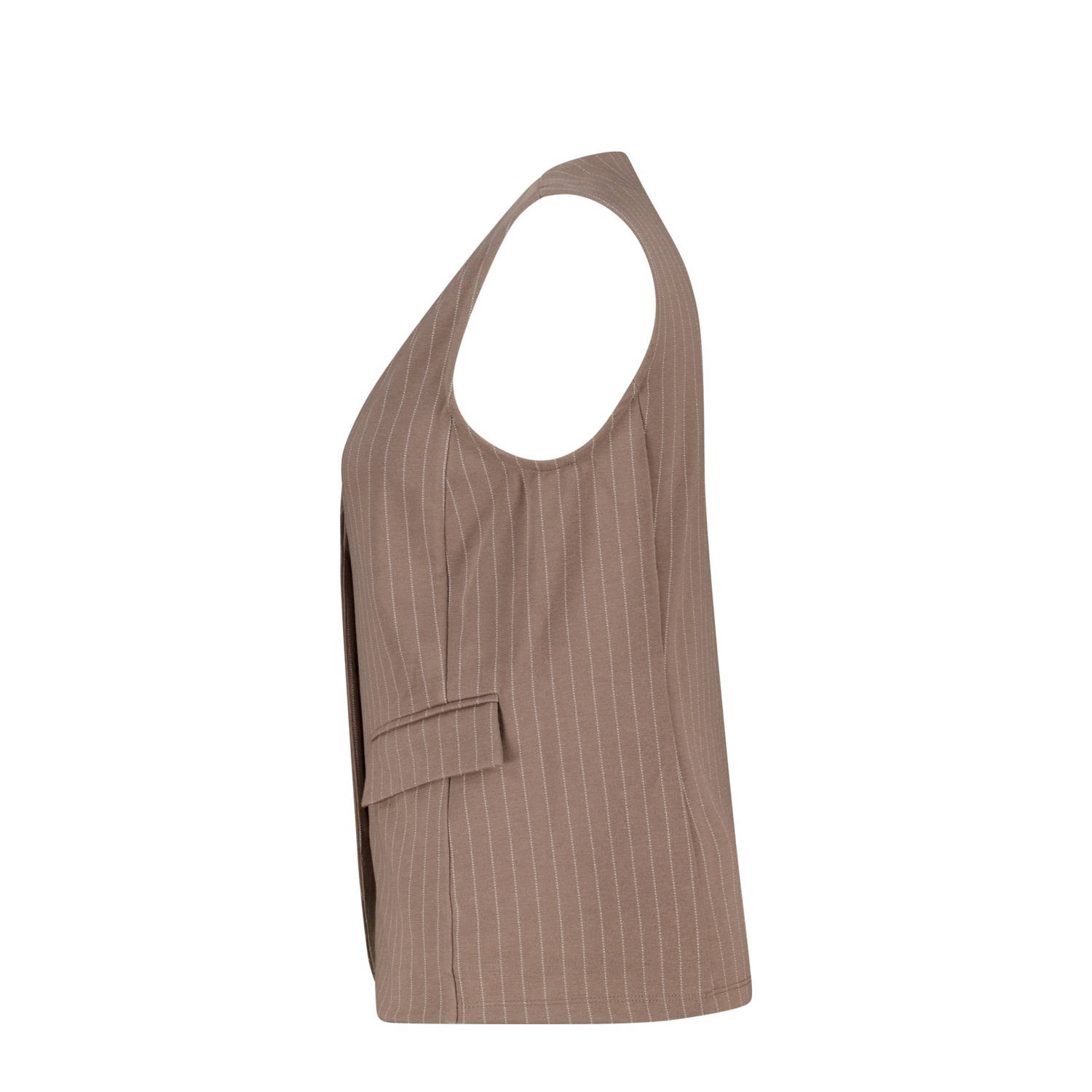 MS Mode gilet bruin