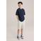 WE Fashion Blue Ridge T-shirt fijn gebreid