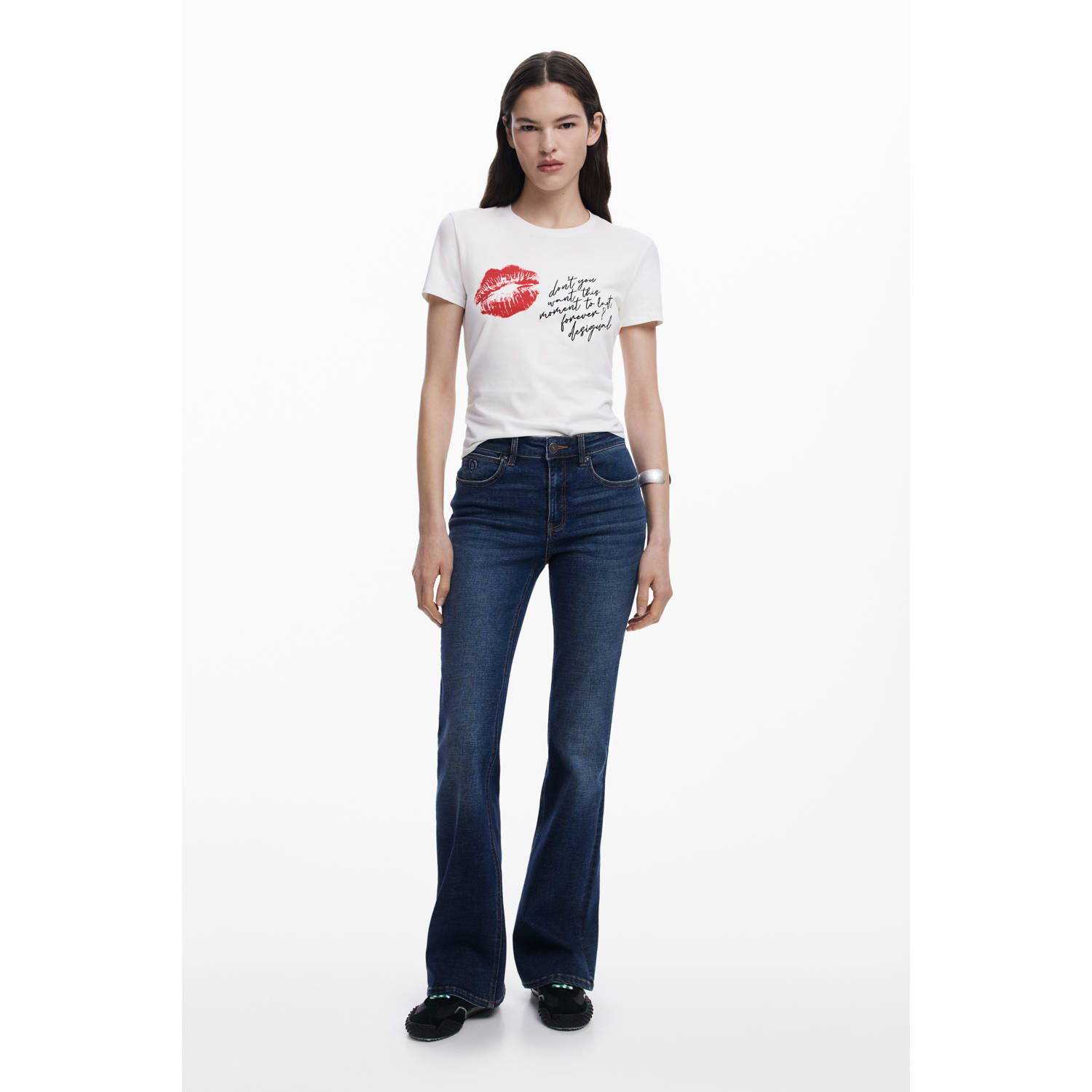 Desigual T-shirt wit
