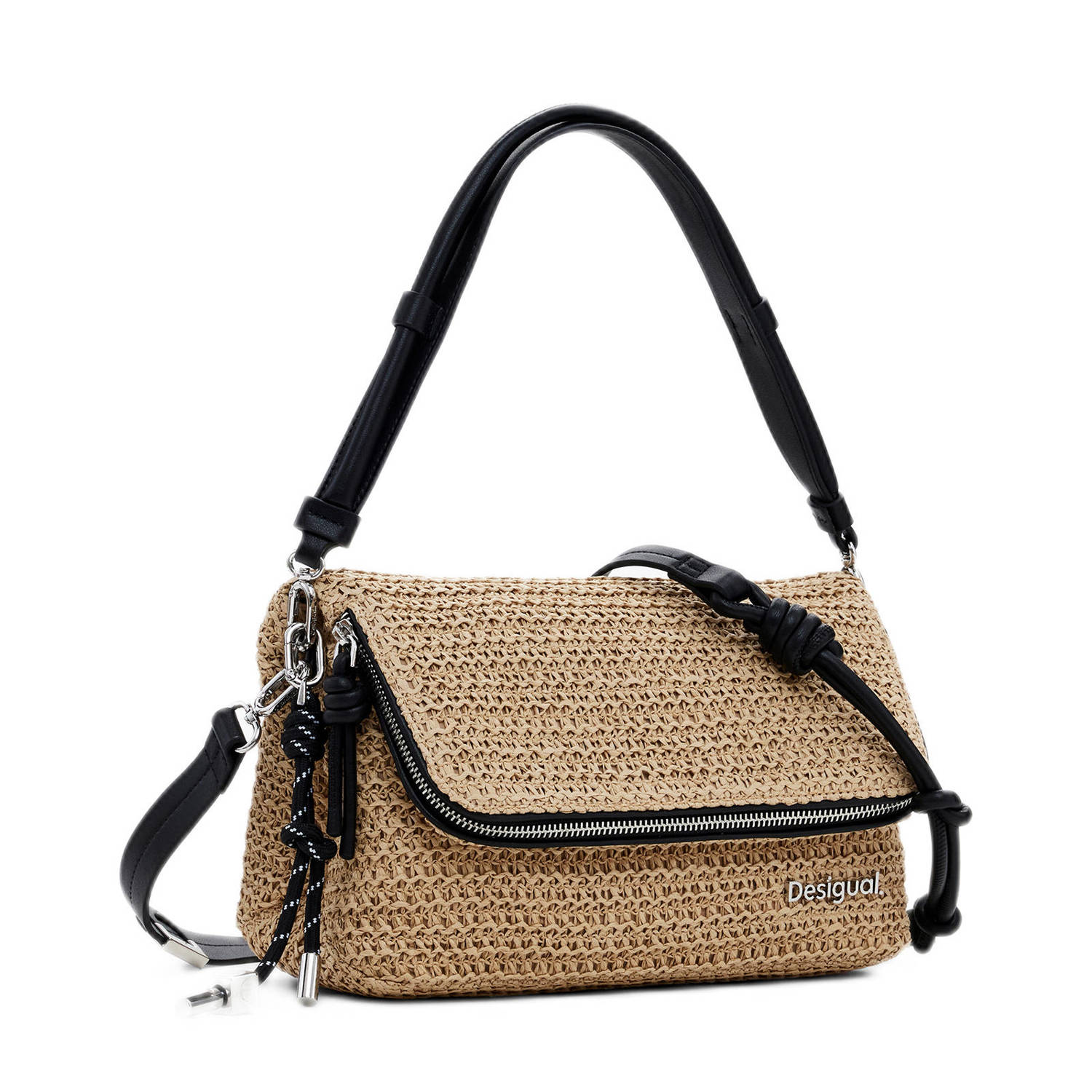 Desigual crossbody tas naturel