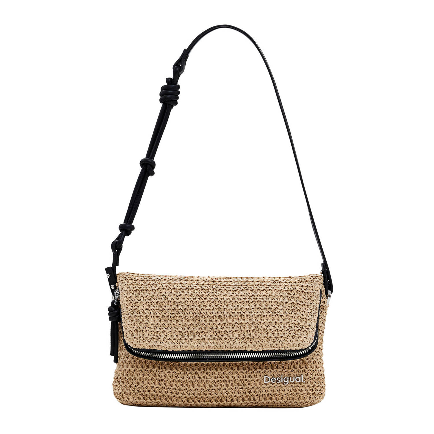 Desigual crossbody tas naturel