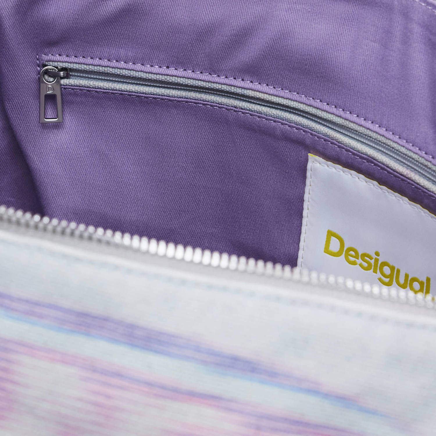 Desigual denim schoudertas multi