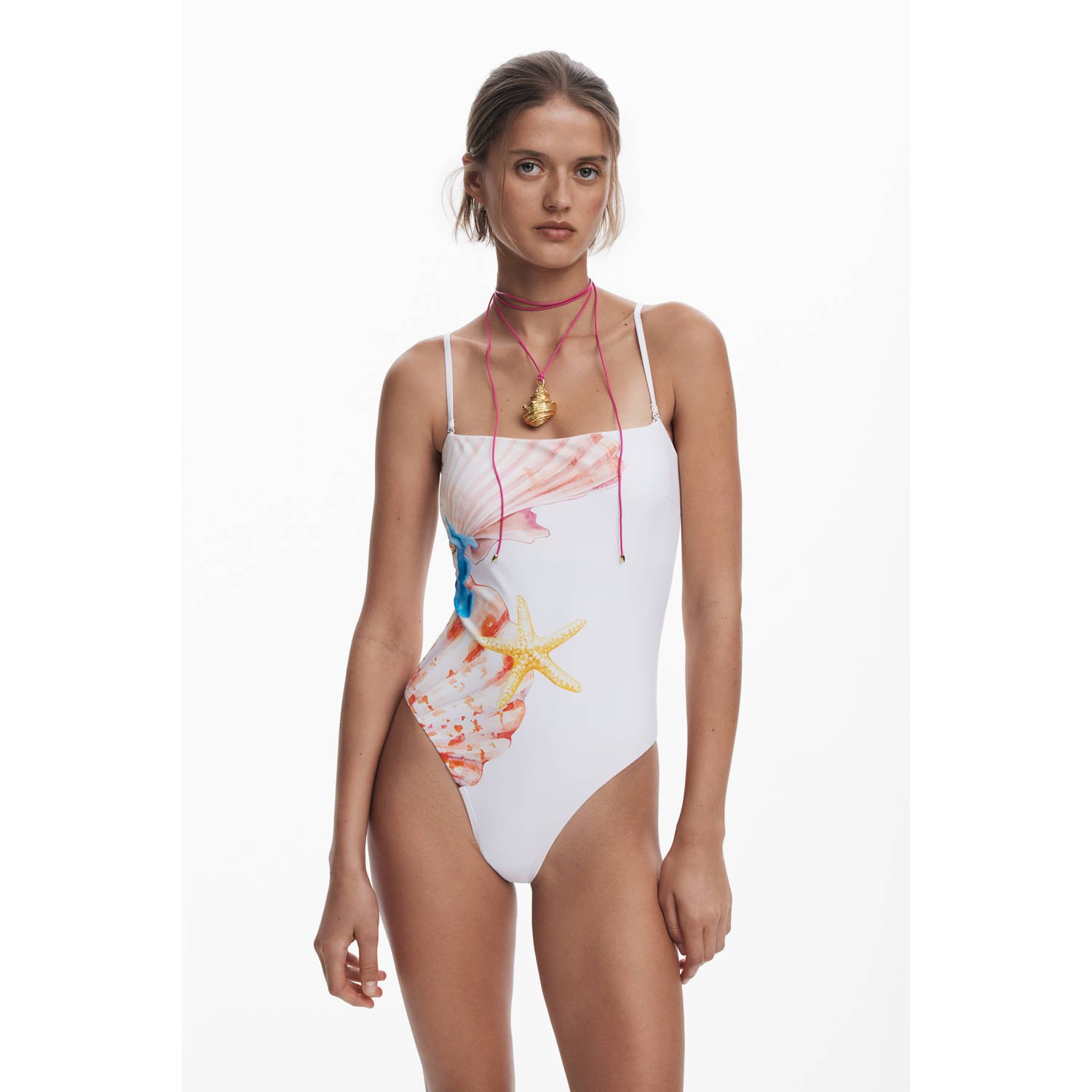 Desigual strapless badpak wit