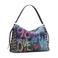 Desigual denim schoudertas blauw