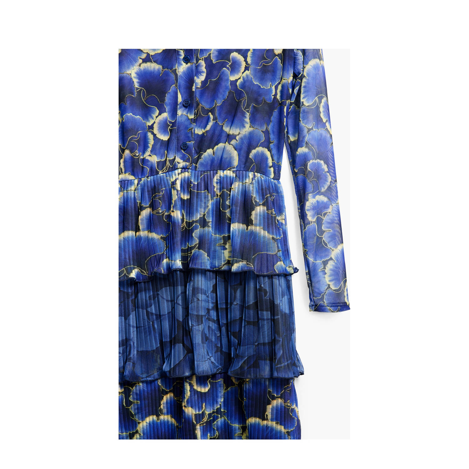 Desigual korte jurk blauw