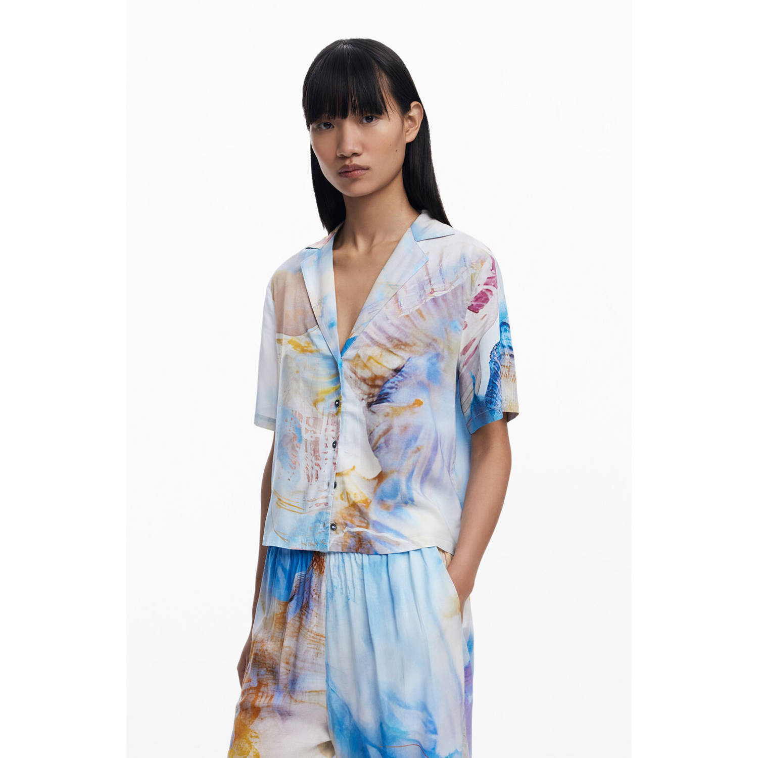 Desigual blouse blauw