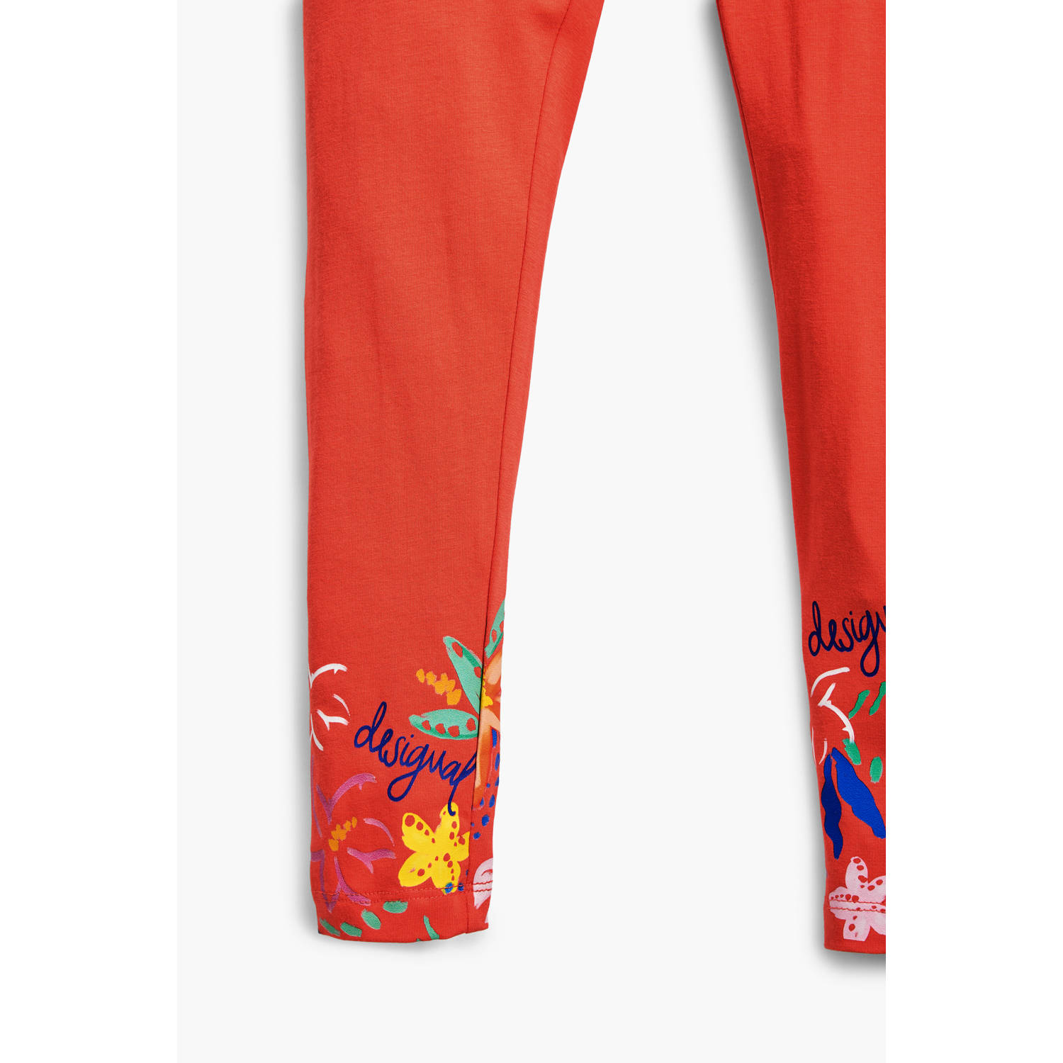 Desigual slim legging rood
