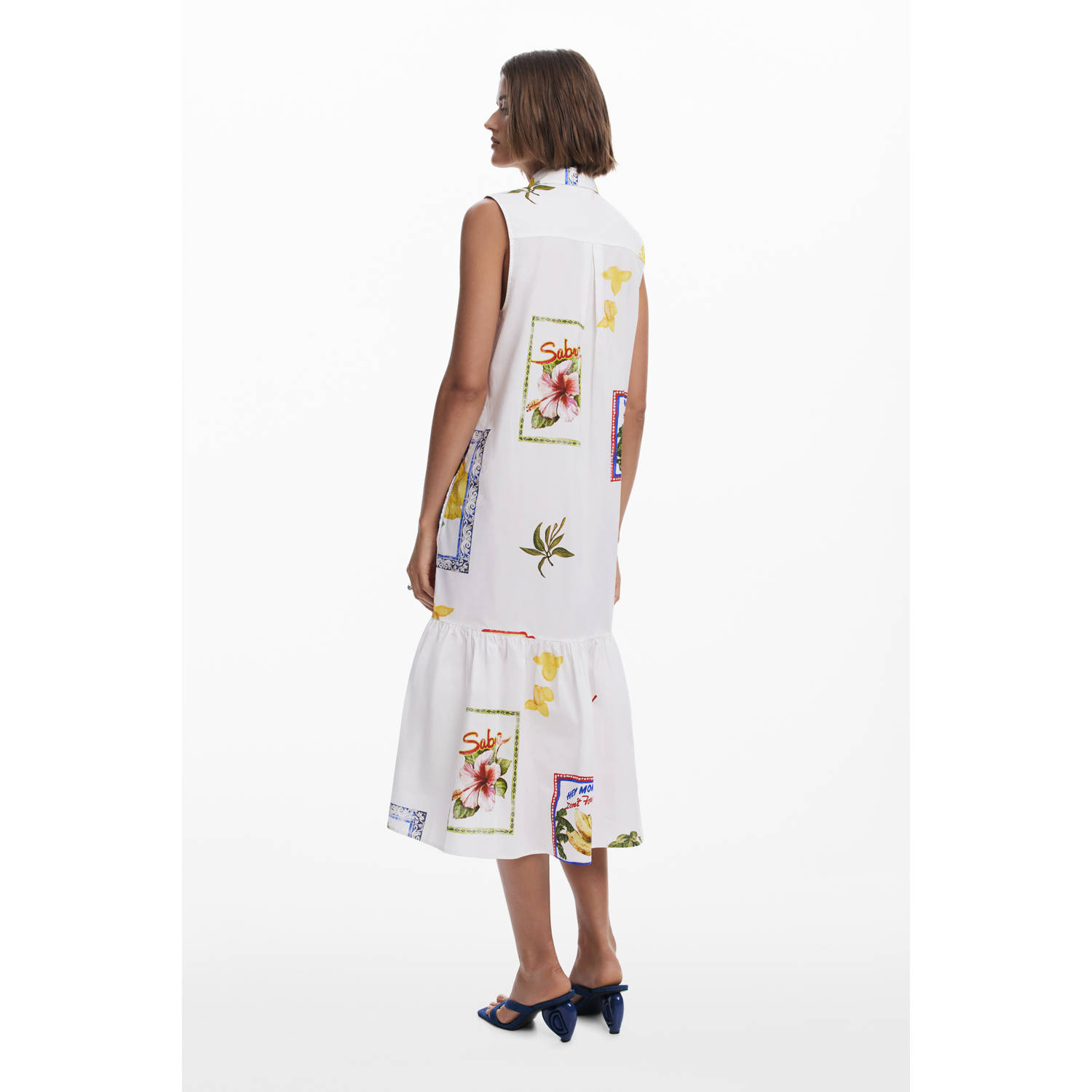 Desigual blousejurk wit