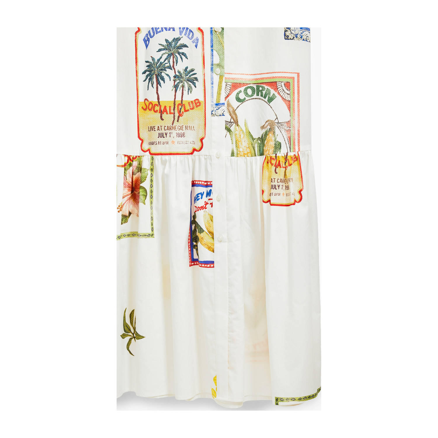 Desigual blousejurk wit