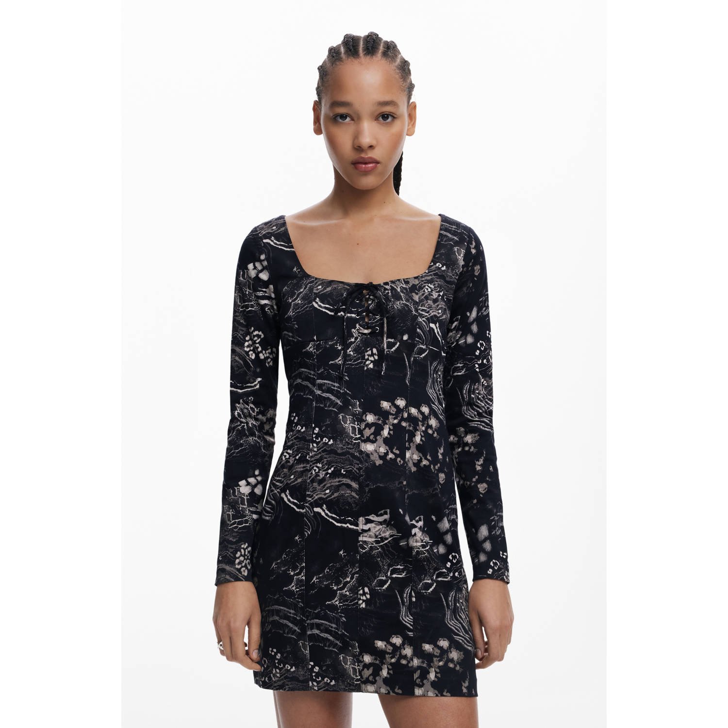 Desigual korte jurk zwart