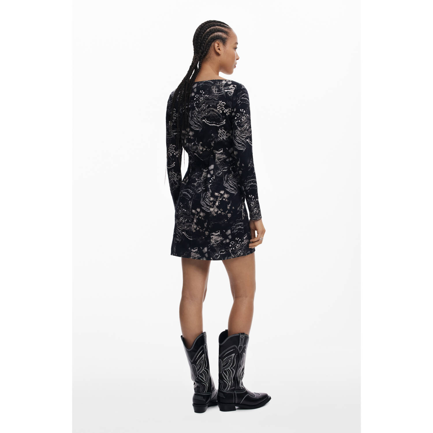 Desigual korte jurk zwart