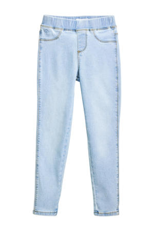 skinny jeggings medium blue denim