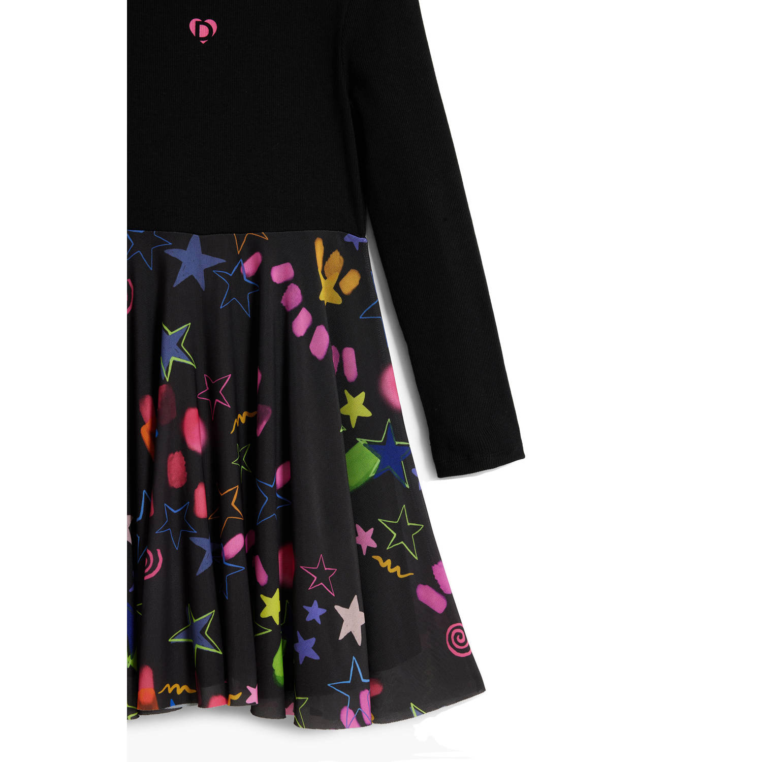 Desigual korte jurk zwart