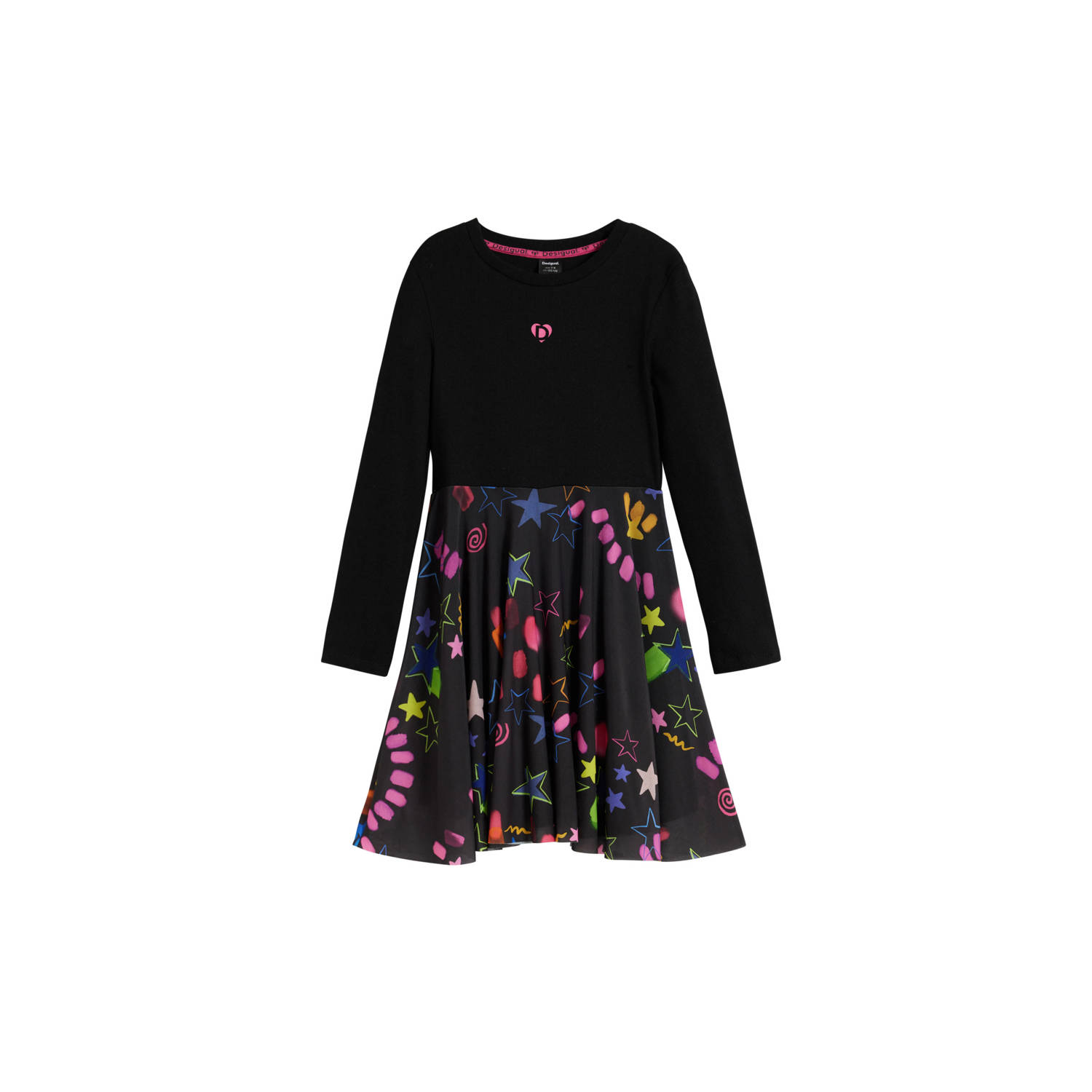Desigual korte jurk zwart