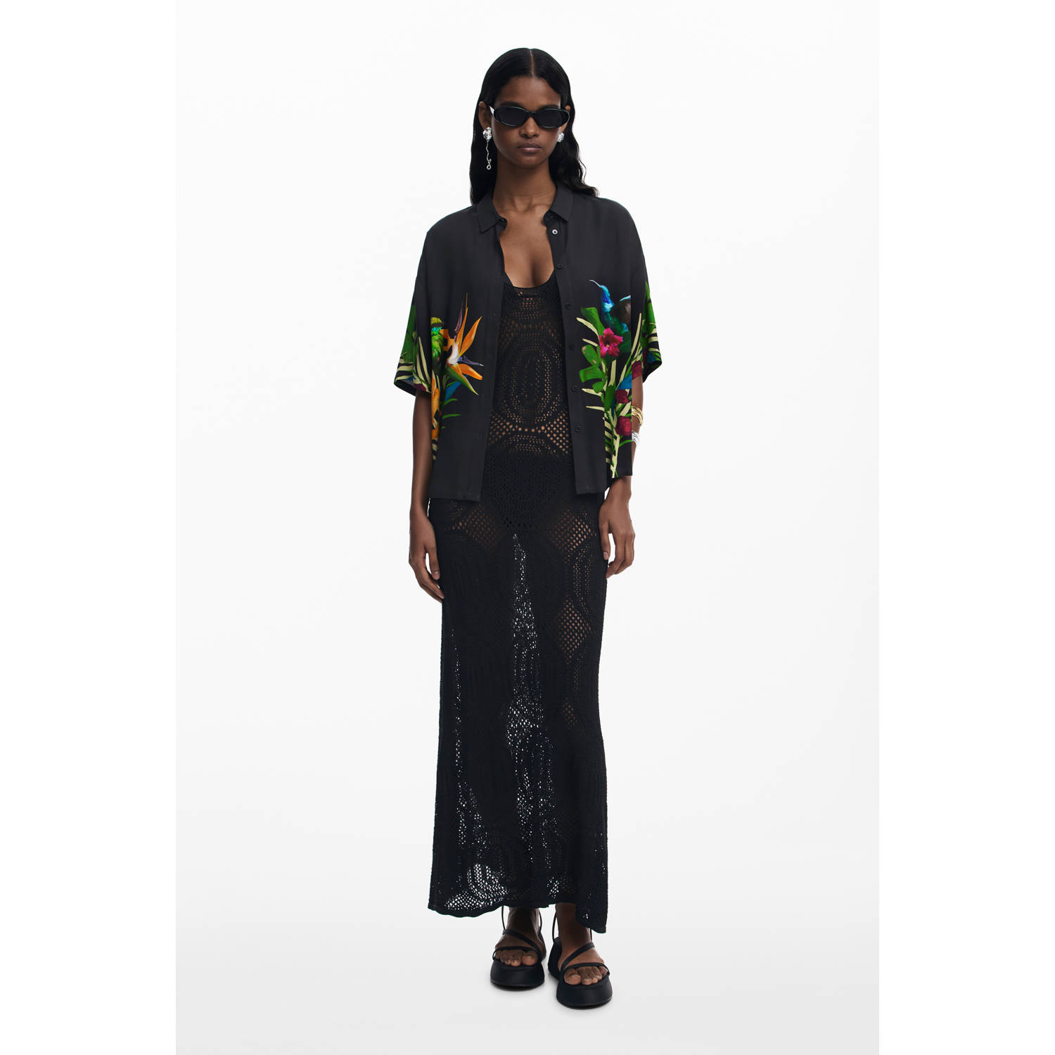 Desigual blouse zwart