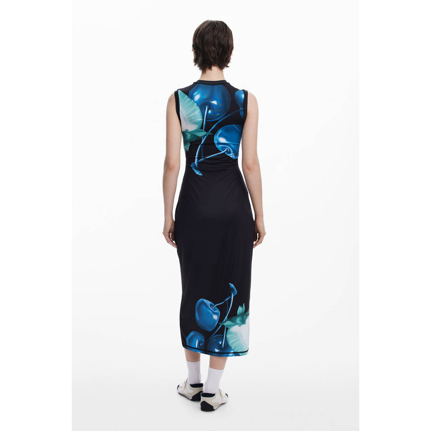 Desigual midi jurk zwart