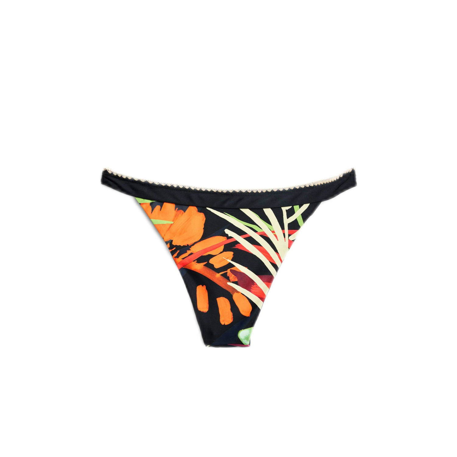 Desigual bikinibroekje zwart multi