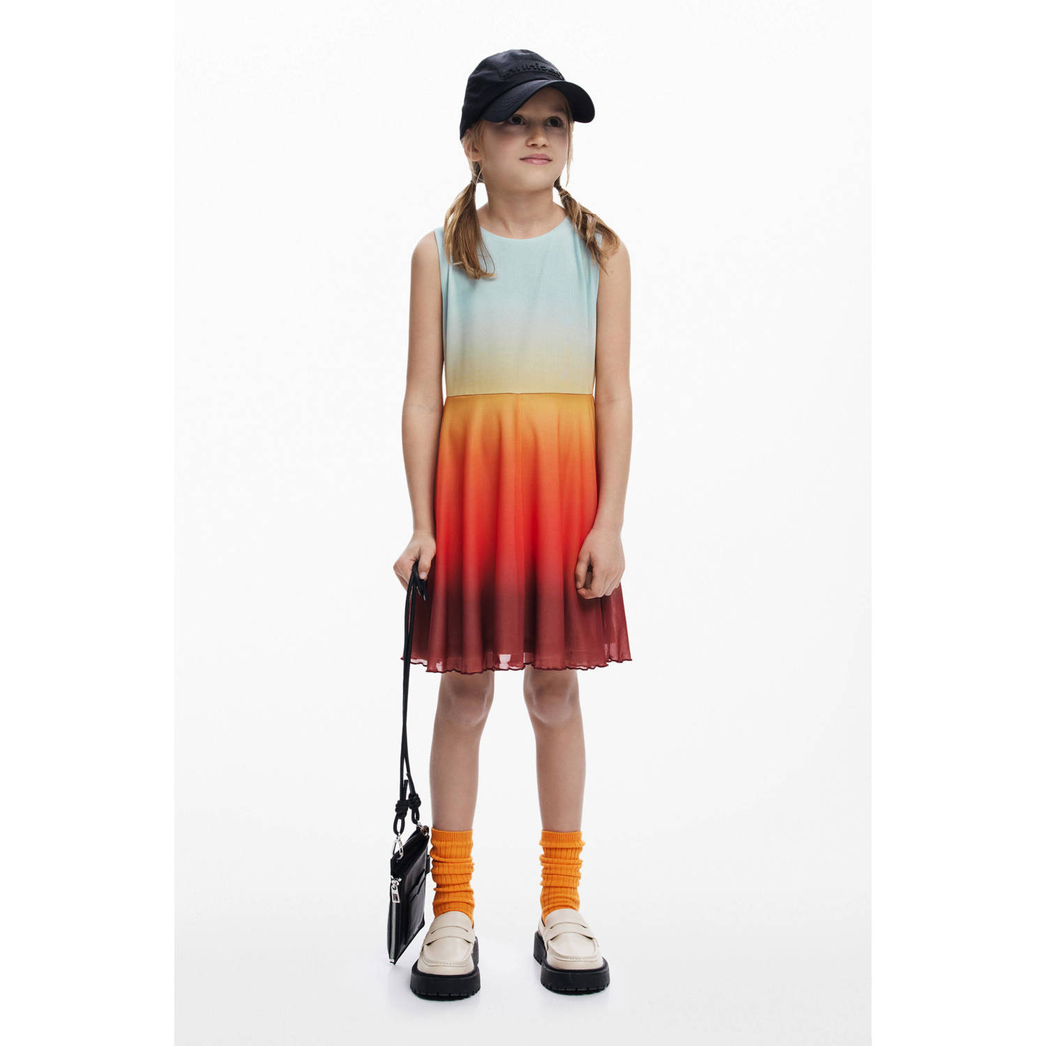 Desigual korte jurk rood
